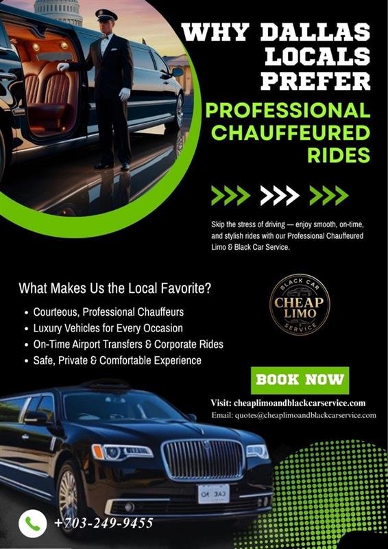 Dallas Chauffeured Rides