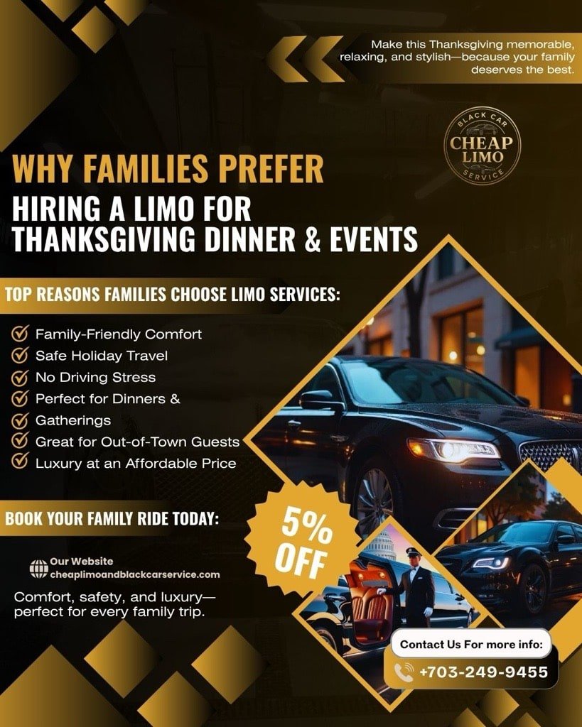 Limo for Thanksgiving