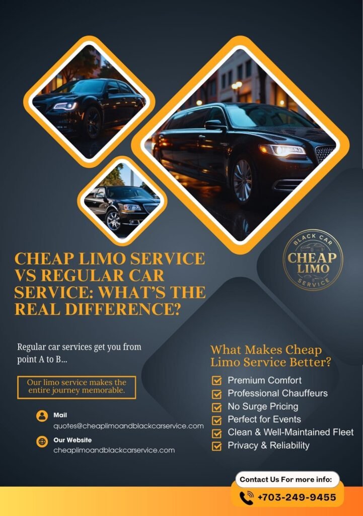 Cheap Limo Service vs Regular Car Service