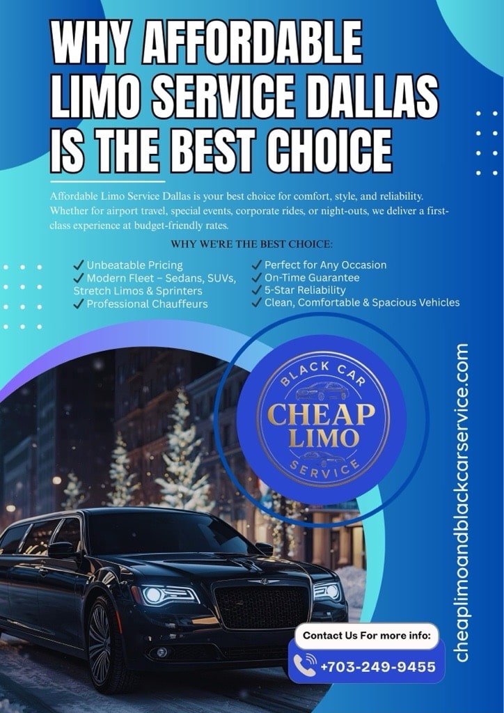 Affordable Limo Services in Dallas