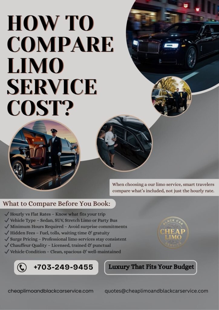 Compare Limo Service Costs